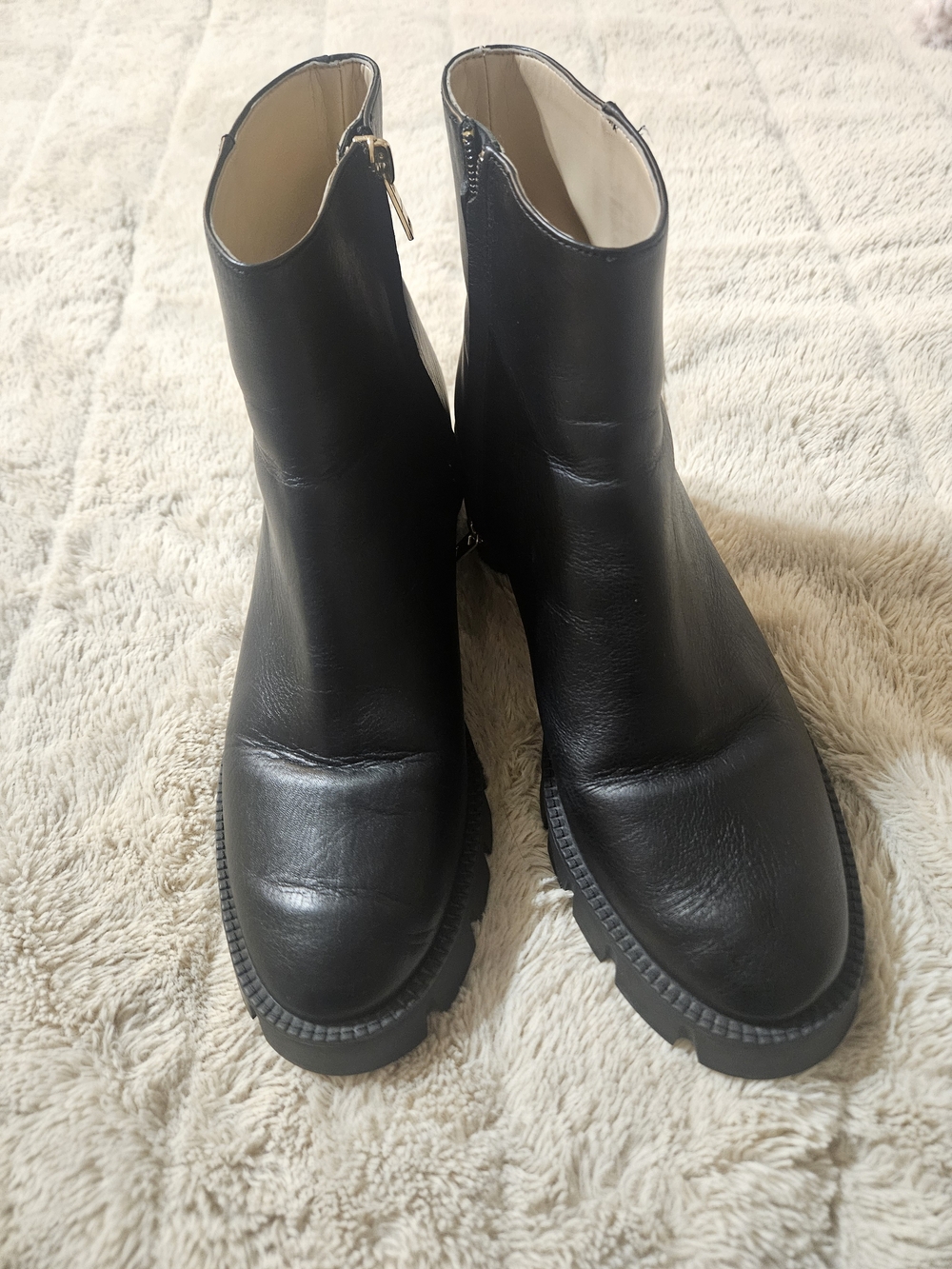 Coach Chrissy Leather Boots